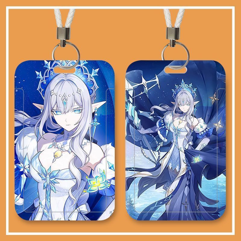Lanyard Badge Holder - Геншин Импакт Анастасия Аниме-ленточка для шеи,