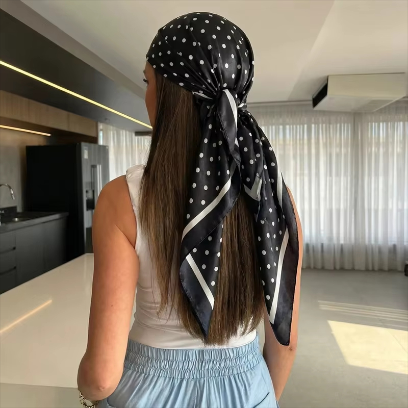 Новый квадратный шарф с точечн – обзор и цена Face Scarf Mask