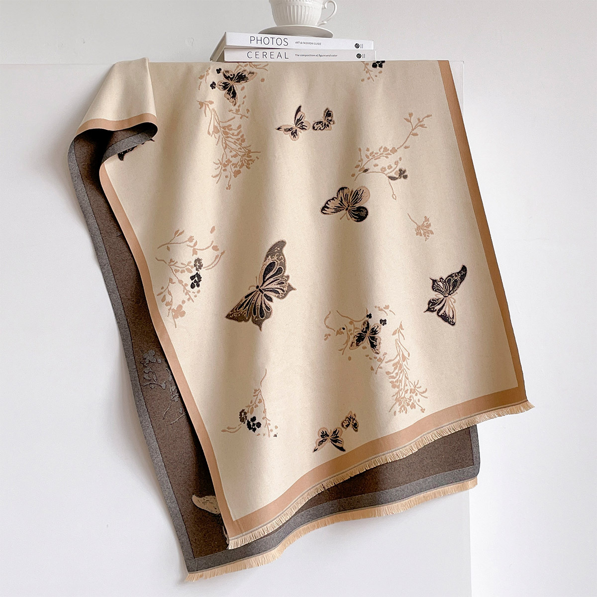 Женский шарф из искусственного – обзор и цена Pashmina Wrap Large