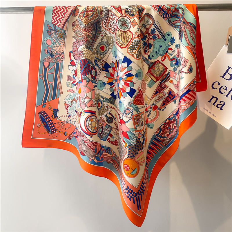 Новый квадратный шелковый плат – обзор и цена Scarf Silk Square