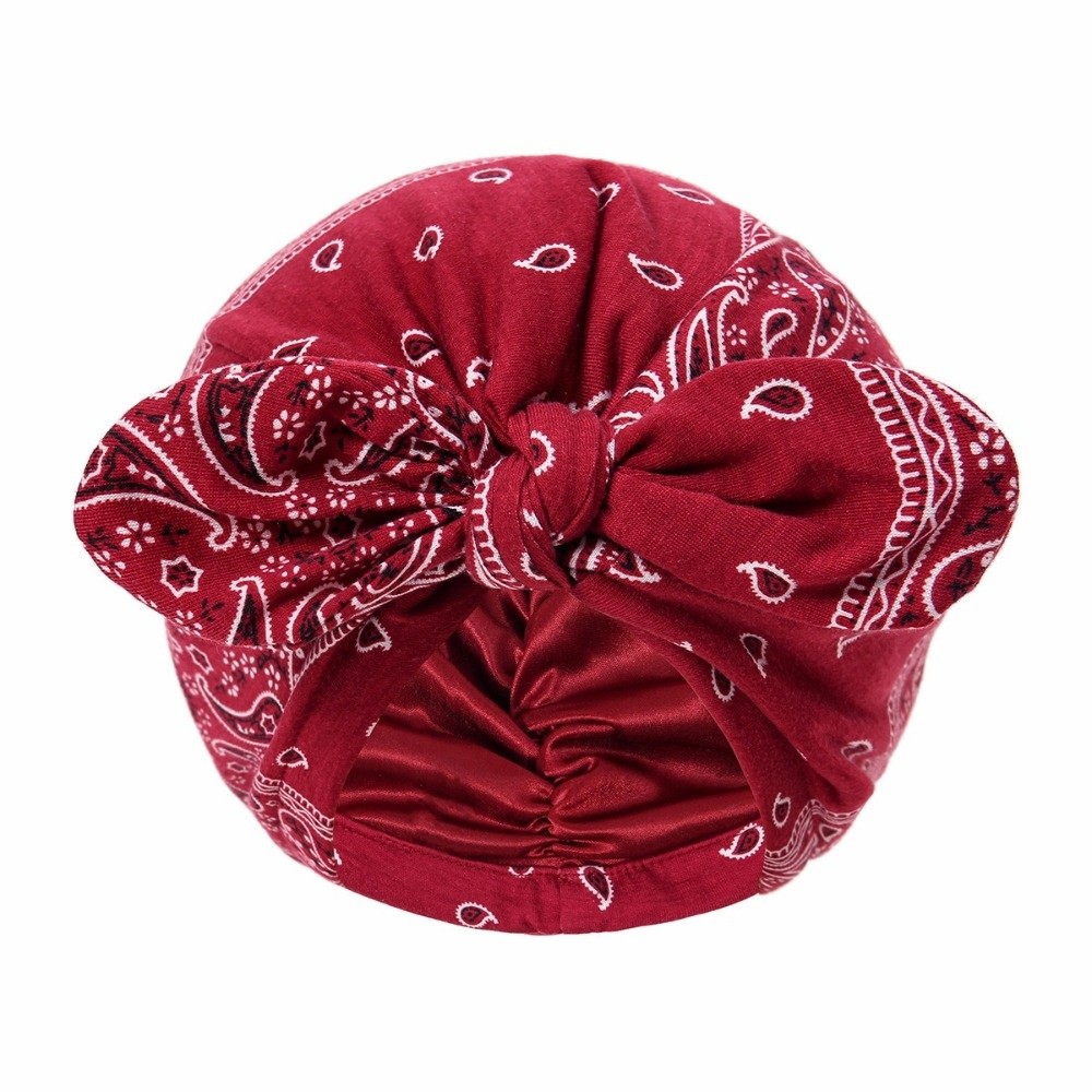 Атласная бандана-тюрбан с прин – обзор и цена Bow Tie Pre Tied