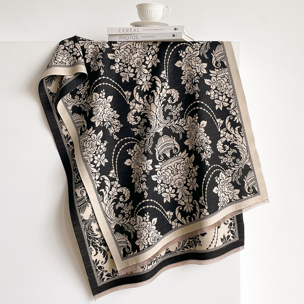 Шарф из искусственного кашемир – обзор и цена Pashmina Wrap Large