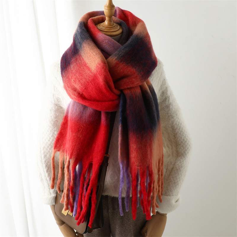 Новый осенне-зимний шарф в кле – обзор и цена Muffler Men Wool