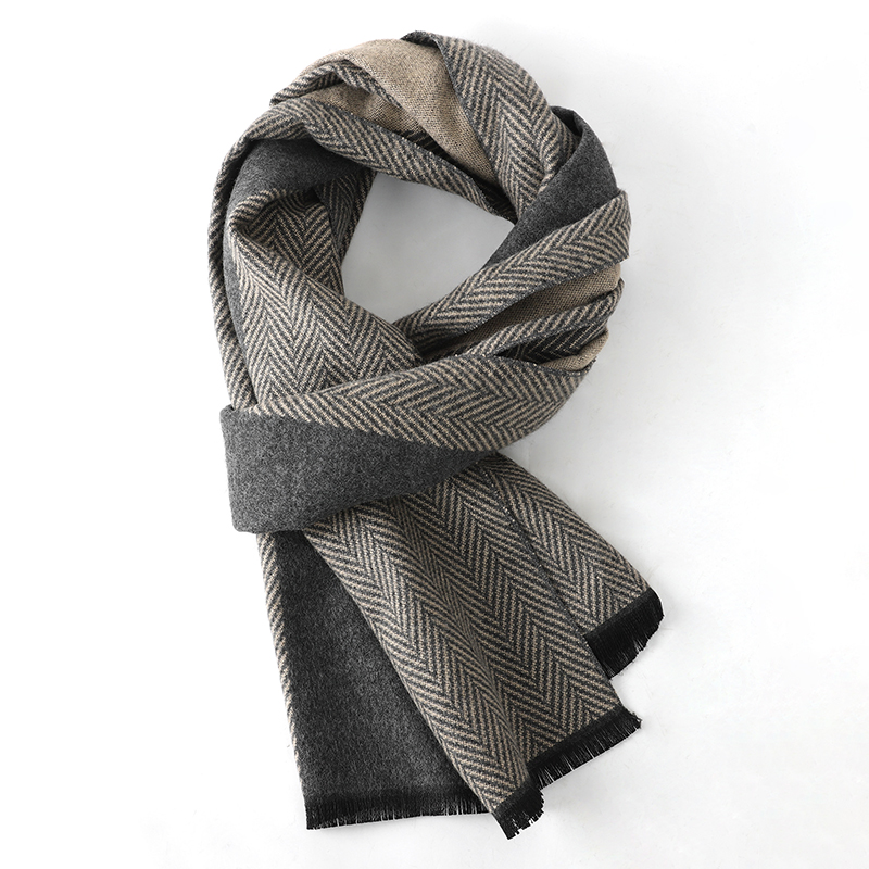 Роскошный зимний мужской шарф, – обзор и цена Muffler Men Wool