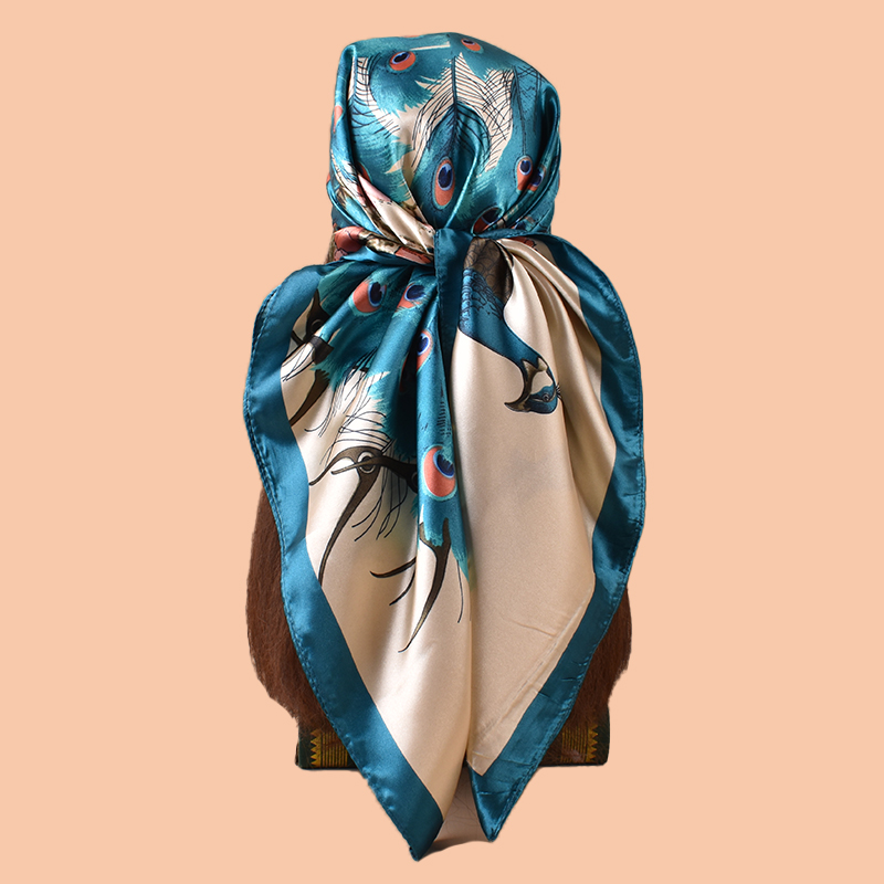 1 шт., женский большой квадрат – обзор и цена Scarf Silk Square