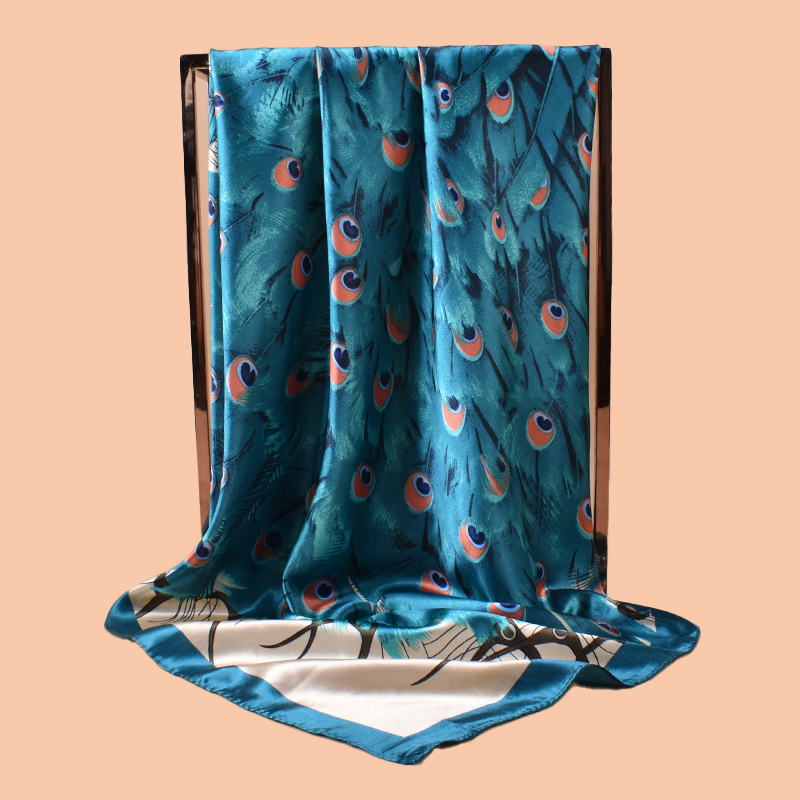 1 шт., женский большой квадрат – обзор и цена Scarf Silk Square